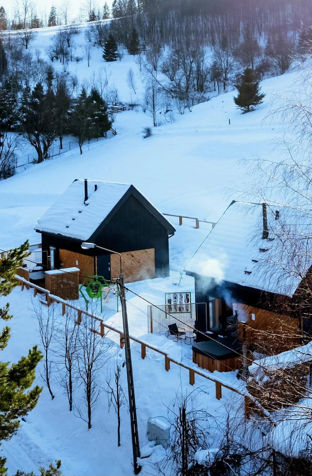 Projekt Swit - Domki Z Prywatna Jacuzzi I Sauna Żywiec Kültér fotó